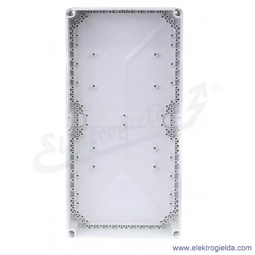 Obudowa K 0401 IP 65, 300x600x170, bez przetłoczeń, pokrywa nieprzezroczysta Obudowa K 0401 IP 65, 300x600x170, bez przetłoczeń, pokrywa nieprzezroczysta