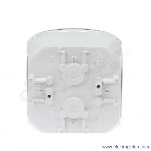 Puszka natynkowa KF 0200 H szara, IP 66/IP 67, 93x93x62, odgałęźna, bez przetłoczeń, bez zacisków Puszka natynkowa KF 0200 H szara, IP 66/IP 67, 93x93x62, odgałęźna, bez przetłoczeń, bez zacisków