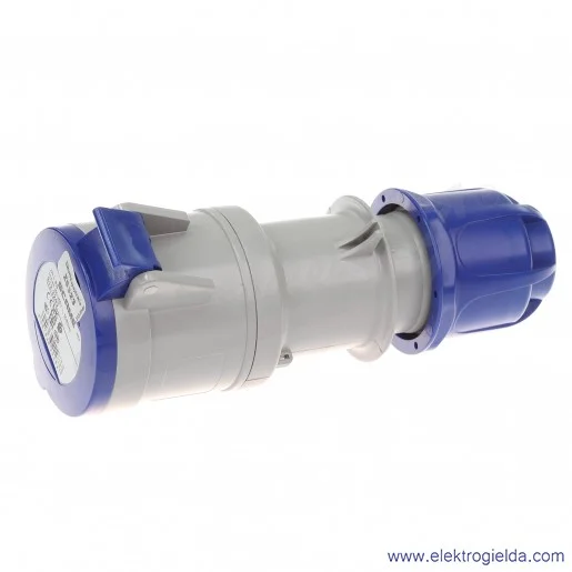 Gniazdo przenośne 3x32 2P+N 6h IP44 montaż na kabel 313.3243 Gniazdo przenośne 3x32 2P+N 6h IP44 montaż na kabel 313.3243