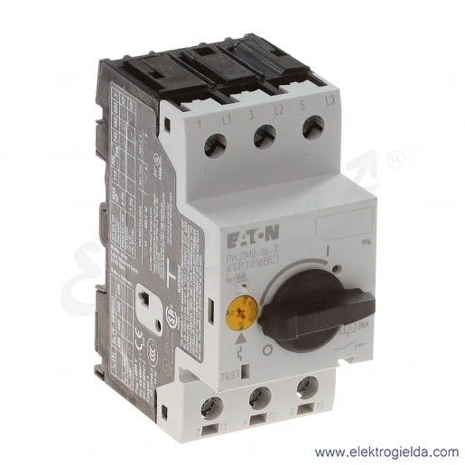 Wyłącznik ochrony transformatora PKZM0-16-T 3P 7,5kW 10-16A Wyłącznik ochrony transformatora PKZM0-16-T 3P 7,5kW 10-16A