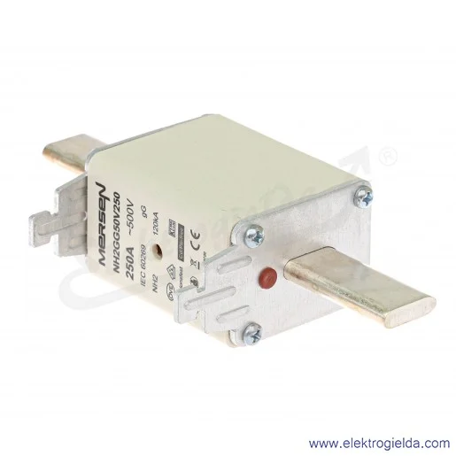 Wkładka bezpiecznikowa nożowa, WTNH, 2C, 250A, gG, 3NVO-2C Wkładka bezpiecznikowa nożowa, WTNH, 2C, 250A, gG, 3NVO-2C