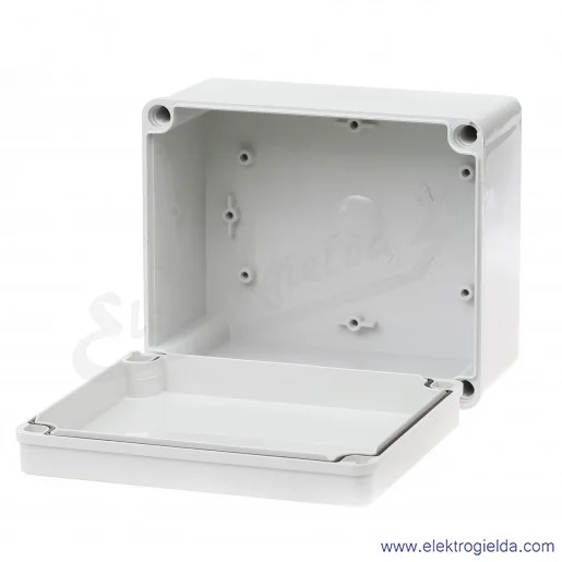 Obudowa ABS H 95 G 170x140x95 pokrywa szara Obudowa ABS H 95 G 170x140x95 pokrywa szara