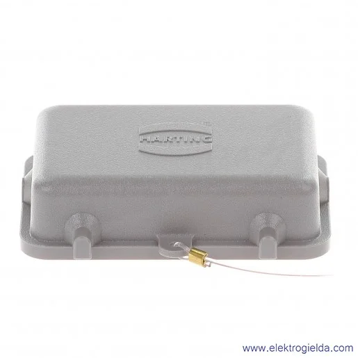 Pokrywa ochronna 09200325408, Han 32A, plastikowa, IP65 Pokrywa ochronna 09200325408, Han 32A, plastikowa, IP65