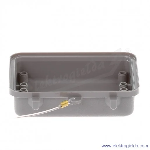 Pokrywa ochronna 09200325408, Han 32A, plastikowa, IP65 Pokrywa ochronna 09200325408, Han 32A, plastikowa, IP65