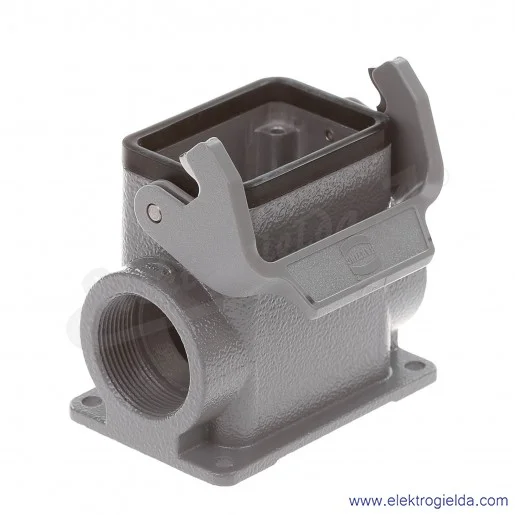 Obudowa do złącz HDC 19300060292, HAN 6 B-ASG2-LB-M32, montaż panelowy Obudowa do złącz HDC 19300060292, HAN 6 B-ASG2-LB-M32, montaż panelowy