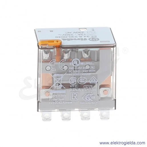Przekaźnik elektromagnetyczny 56.34.8.230.0040 4P 230V AC Przekaźnik elektromagnetyczny 56.34.8.230.0040 4P 230V AC