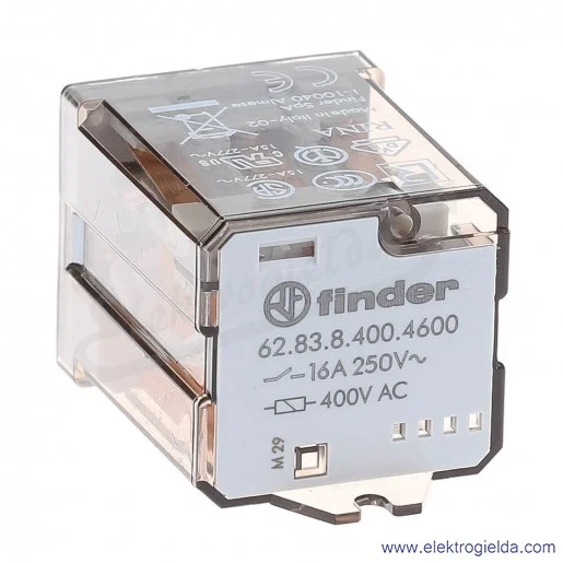 Przekaźnik mocy 62.83.8.400.4600 3Z 400V AC Faston 250 Przekaźnik mocy 62.83.8.400.4600 3Z 400V AC Faston 250