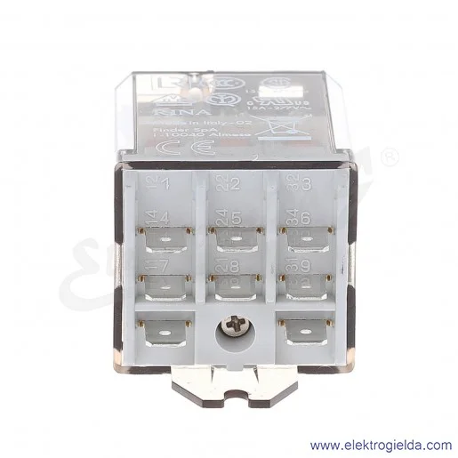 Przekaźnik mocy 62.83.8.400.4600 3Z 400V AC Faston 250 Przekaźnik mocy 62.83.8.400.4600 3Z 400V AC Faston 250