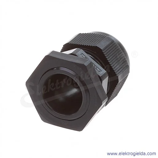 Dławnica ASS 25 skręcana IP 66/IP 67, M 25, średnica kabla: 8-17 mm, czarna Dławnica ASS 25 skręcana IP 66/IP 67, M 25, średnica kabla: 8-17 mm, czarna