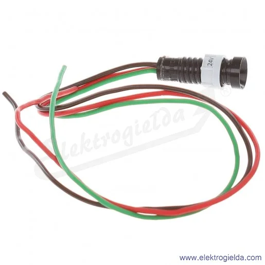 Lampka sygnalizacyjna LRG-D5-24AC/DC czerwono-zielona LED 5mm 24VAC/DC