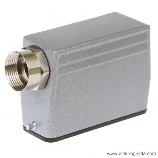 H-A 16 TS 16 Obudowa wtyczki boczna aluminiowa wkłady 16 pinów 16A 400V H-A 16 TS 16 Obudowa wtyczki boczna aluminiowa wkłady 16 pinów 16A 400V