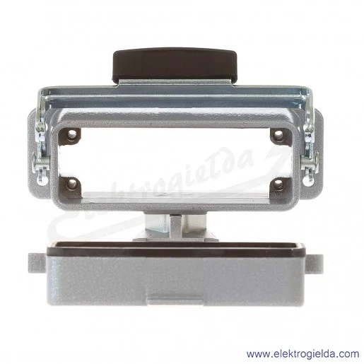 H-A 16 AD-LB Obudowa gniazda pulpitowa z pokrywą aluminiowa wkłady 16 pinów 16A 400V H-A 16 AD-LB Obudowa gniazda pulpitowa z pokrywą aluminiowa wkłady 16 pinów 16A 400V