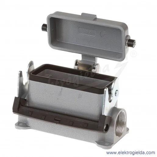 H-B 16 SDR-LB 21 Obudowa gniazda cokołowa z pokrywą H-B 16 SDR-LB 21 Obudowa gniazda cokołowa z pokrywą