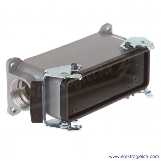 H-B 24 SGR 21 Obudowa gniazda cokołowa 2 klamry H-B 24 SGR 21 Obudowa gniazda cokołowa 2 klamry