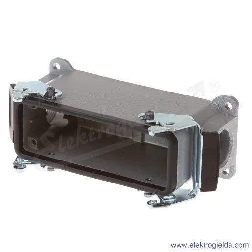 H-B 24 SGR 21 Obudowa gniazda cokołowa 2 klamry H-B 24 SGR 21 Obudowa gniazda cokołowa 2 klamry