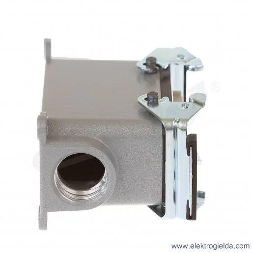 H-BE 16 BS SGR M25 EPIC KIT Obudowa gniazda cokołowa 2 klamry + wkład żeński H-BE 16 BS SGR M25 EPIC KIT Obudowa gniazda cokołowa 2 klamry + wkład żeński