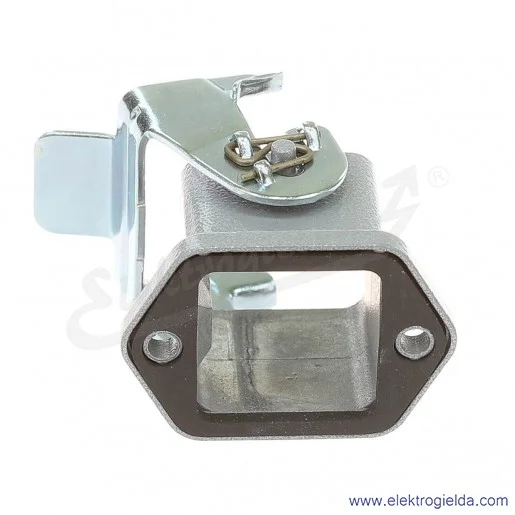 Obudowa gniazda pulpitowa prosta aluminiowa wkłady 4/5 pinów 10A 400V Obudowa gniazda pulpitowa prosta aluminiowa wkłady 4/5 pinów 10A 400V