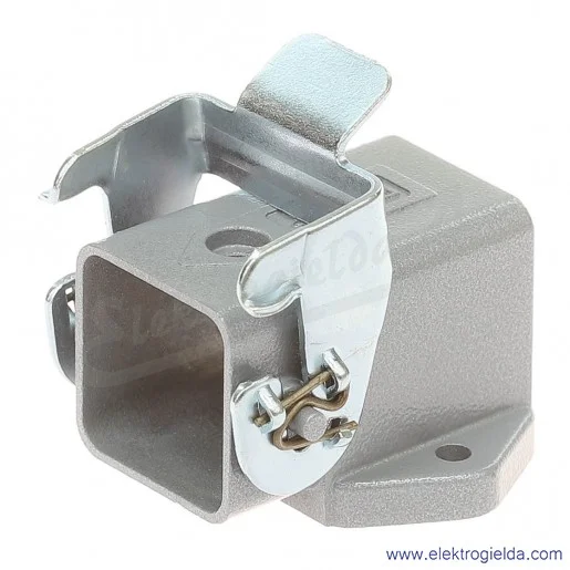 H-A 3 MAGS Obudowa gniazda pulpitowa kątowa aluminiowa wkłady 4/5 pinów 10A 400V H-A 3 MAGS Obudowa gniazda pulpitowa kątowa aluminiowa wkłady 4/5 pinów 10A 400V