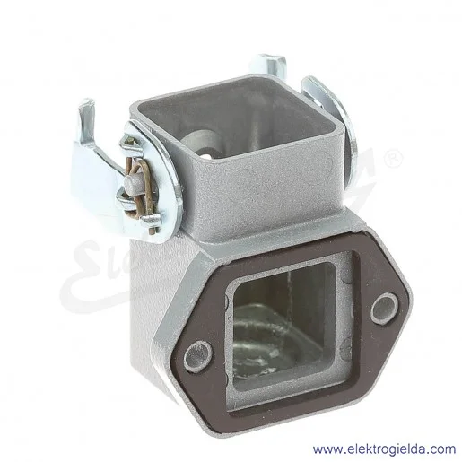 H-A 3 MAGS Obudowa gniazda pulpitowa kątowa aluminiowa wkłady 4/5 pinów 10A 400V H-A 3 MAGS Obudowa gniazda pulpitowa kątowa aluminiowa wkłady 4/5 pinów 10A 400V