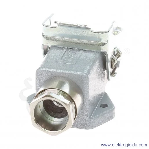 H-A 3 MAGSV 11 Obudowa gniazda cokołowa kątowa aluminiowa wkłady 4/5 pinów 10A 400V H-A 3 MAGSV 11 Obudowa gniazda cokołowa kątowa aluminiowa wkłady 4/5 pinów 10A 400V