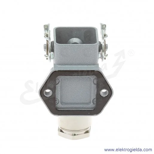 H-A 3 MAGSV 11 Obudowa gniazda cokołowa kątowa aluminiowa wkłady 4/5 pinów 10A 400V H-A 3 MAGSV 11 Obudowa gniazda cokołowa kątowa aluminiowa wkłady 4/5 pinów 10A 400V