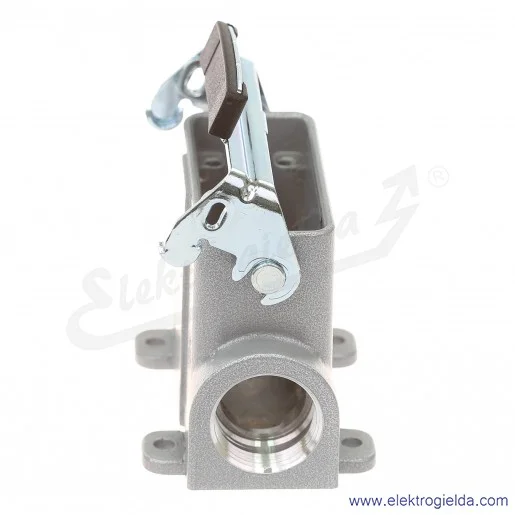 H-A 10 SGR-LB 16 Obudowa gniazda cokołowa aluminiowa wkłady 10 pinów 16A 400V H-A 10 SGR-LB 16 Obudowa gniazda cokołowa aluminiowa wkłady 10 pinów 16A 400V