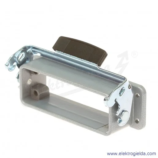 H-A 16 AG-LB Obudowa gniazda pulpitowa aluminiowa wkłady 16 pinów 16A 400V H-A 16 AG-LB Obudowa gniazda pulpitowa aluminiowa wkłady 16 pinów 16A 400V