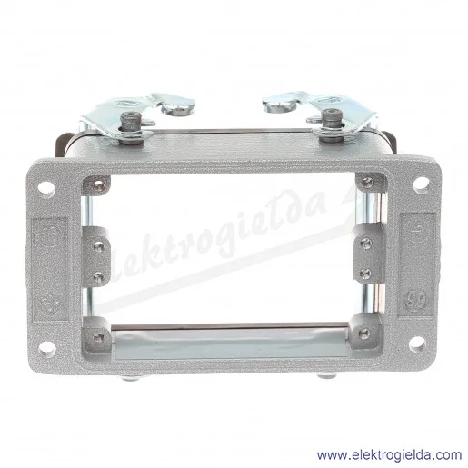 H-A 32 AG Obudowa gniazda pulpitowa aluminiowa wkłady 2x16 pinów 16A 400V H-A 32 AG Obudowa gniazda pulpitowa aluminiowa wkłady 2x16 pinów 16A 400V