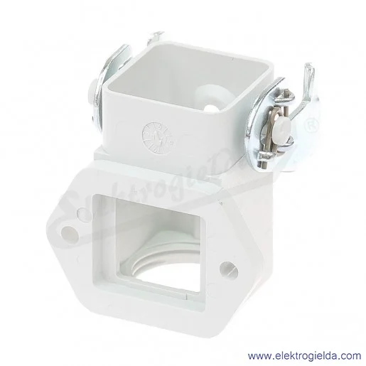 H-A 3 AGSV M20 Obudowa gniazda cokołowa kątowa plastikowa wkłady 4/5 pinów 10A 400V H-A 3 AGSV M20 Obudowa gniazda cokołowa kątowa plastikowa wkłady 4/5 pinów 10A 400V