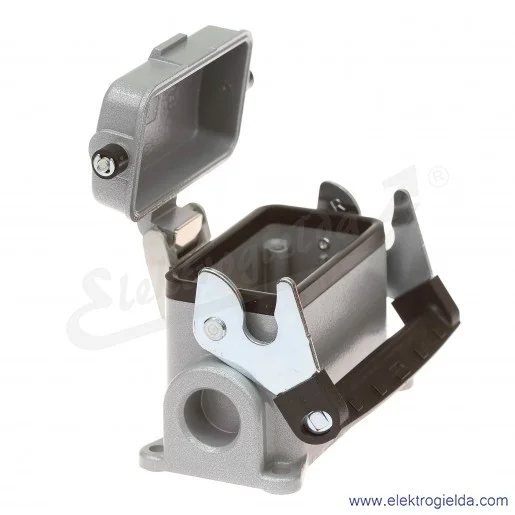 H-B 10 SDR-LB 16 Obudowa gniazda cokołowa z pokrywą H-B 10 SDR-LB 16 Obudowa gniazda cokołowa z pokrywą