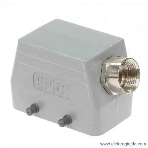 H-B 10 TS M20 Obudowa wtyczki boczna 4 bolce H-B 10 TS M20 Obudowa wtyczki boczna 4 bolce