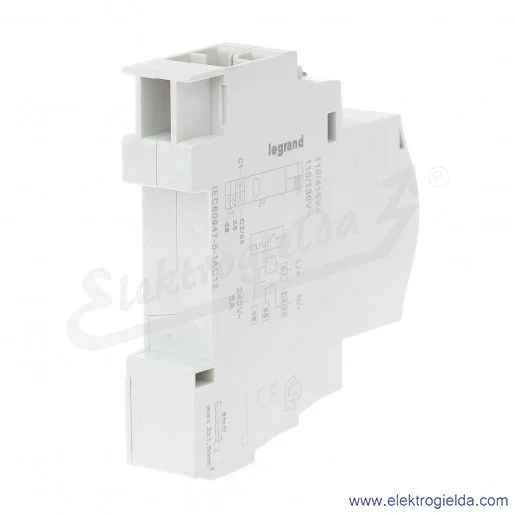 Wyzwalacz wzrostowy 406278, 110-415V AC, TX3/DX3/FRX Wyzwalacz wzrostowy 406278, 110-415V AC, TX3/DX3/FRX