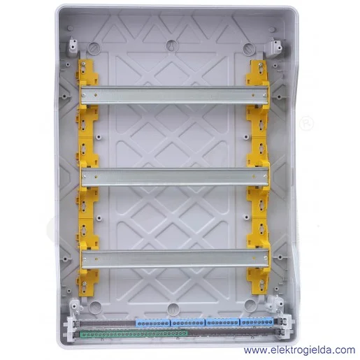 Rozdzielnica 601947, RN 65, 3*18 N+PE, 18 modułowa, IP65 Rozdzielnica 601947, RN 65, 3*18 N+PE, 18 modułowa, IP65