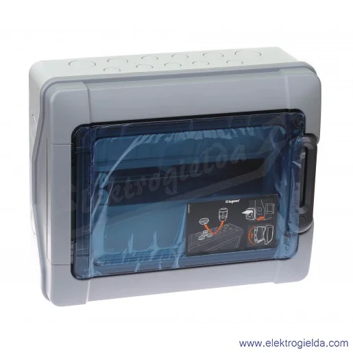 Rozdzielnica 601940, RN 65 1*12 bez listew, 12 modułowa, IP65 Rozdzielnica 601940, RN 65 1*12 bez listew, 12 modułowa, IP65