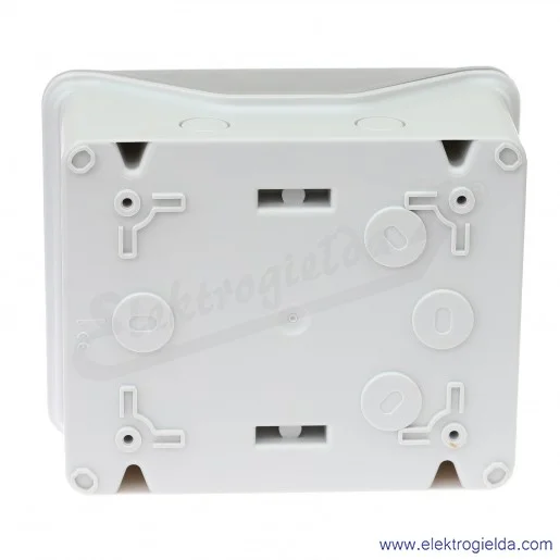 Rozdzielnica modułowa 601936, RN 65 1*6 bez listew, 6 modułowa, IP65 Rozdzielnica modułowa 601936, RN 65 1*6 bez listew, 6 modułowa, IP65