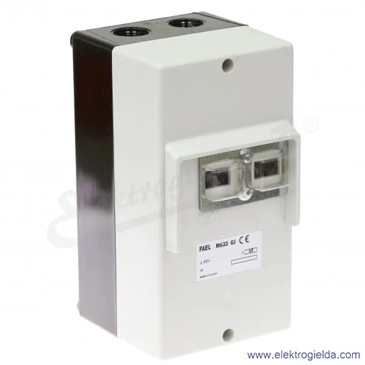 Obudowa do wyłącznika silnikowego 66-915002, M633 IP-65 GJ, do M633 Obudowa do wyłącznika silnikowego 66-915002, M633 IP-65 GJ, do M633