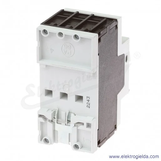 Wyłącznik silnikowy modułowy 606807, M 250 2,5-4A, prąd zadziałania wyzwalaczy elektromagnetycznych 56A Wyłącznik silnikowy modułowy 606807, M 250 2,5-4A, prąd zadziałania wyzwalaczy elektromagnetycznych 56A