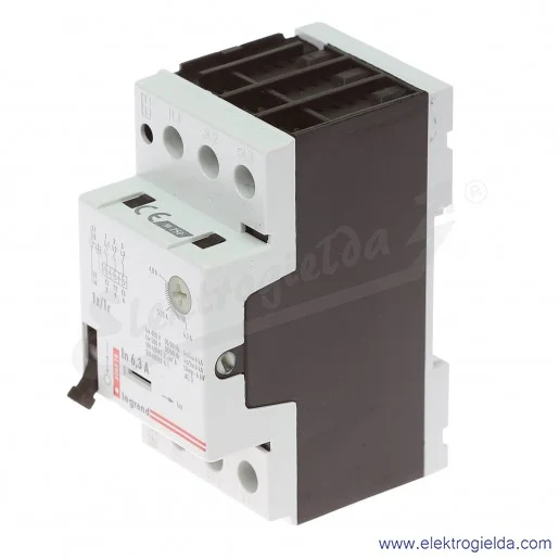 Wyłącznik silnikowy modułowy 606828, M 250 4-6.3A 1z+1r, prąd zadziałania wyzwalaczy 88.2A Wyłącznik silnikowy modułowy 606828, M 250 4-6.3A 1z+1r, prąd zadziałania wyzwalaczy 88.2A