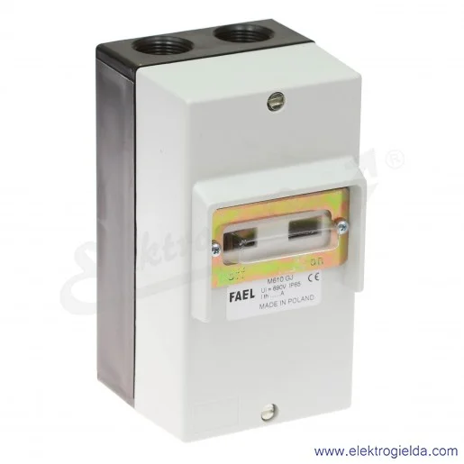 Obudowa do wyłącznika silnikowego 66-905006, M 611 GJ IP65 do M611, M612, M619 Obudowa do wyłącznika silnikowego 66-905006, M 611 GJ IP65 do M611, M612, M619