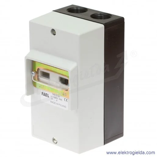 Obudowa do wyłącznika silnikowego 66-905006, M 611 GJ IP65 do M611, M612, M619 Obudowa do wyłącznika silnikowego 66-905006, M 611 GJ IP65 do M611, M612, M619