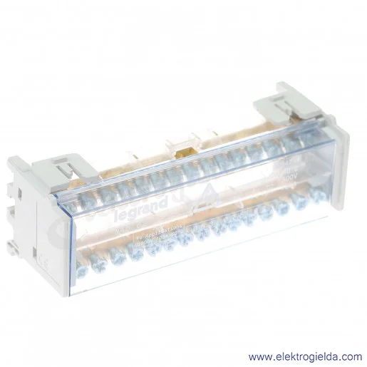 Modułowy blok listew rozdzielczych 004882, BR 2-15, 125A, 8 modułów Modułowy blok listew rozdzielczych 004882, BR 2-15, 125A, 8 modułów