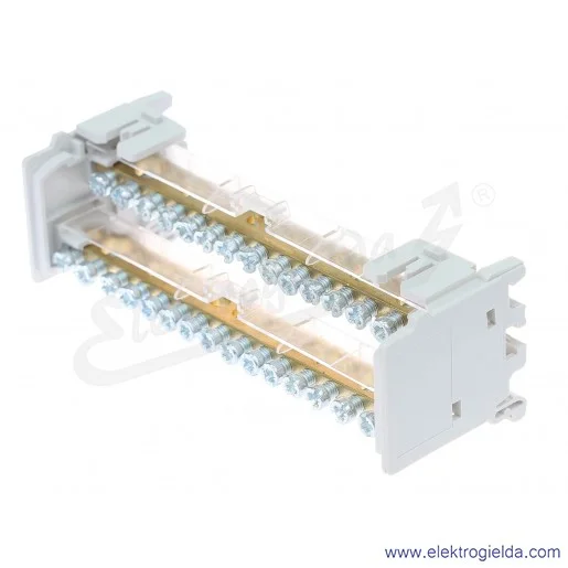 Modułowy blok listew rozdzielczych 004882, BR 2-15, 125A, 8 modułów Modułowy blok listew rozdzielczych 004882, BR 2-15, 125A, 8 modułów