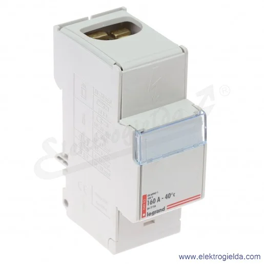 Blok rozdzielczy 004883, 1 biegunowy, 160A, 2 moduły Blok rozdzielczy 004883, 1 biegunowy, 160A, 2 moduły