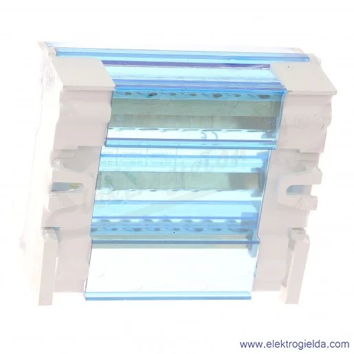 Blok rozdzielczy R33RA-02020200201, EBR 4-11/125, 4 tory, szerokość 100mm, montaż DIN Blok rozdzielczy R33RA-02020200201, EBR 4-11/125, 4 tory, szerokość 100mm, montaż DIN