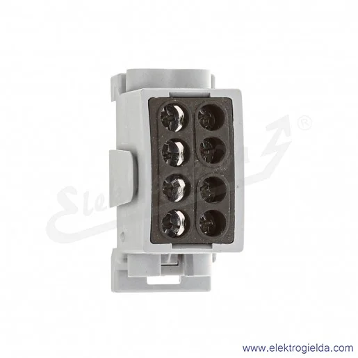 Blok rozdzielczy F2.0355 HLK100A-2 czarny zacisk 1x16, 1x25 Blok rozdzielczy F2.0355 HLK100A-2 czarny zacisk 1x16, 1x25