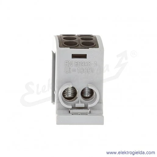 Blok rozdzielczy F2.0355 HLK100A-2 czarny zacisk 1x16, 1x25 Blok rozdzielczy F2.0355 HLK100A-2 czarny zacisk 1x16, 1x25