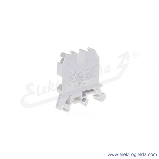 ZUG G 10 Złączka szara jednotorowa gwintowa ZUG G 10 Złączka szara jednotorowa gwintowa