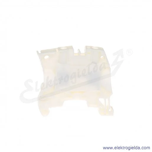 Złączka ZS6-WH przelotowa z zaciskami śrubowymi 0,2-6mm2; szerokość 6mm; biała Złączka ZS6-WH przelotowa z zaciskami śrubowymi 0,2-6mm2; szerokość 6mm; biała