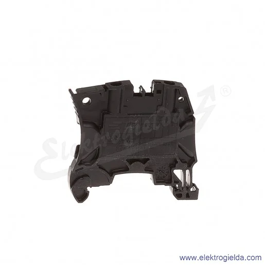 Złączka ZS4-BK przelotowa z zaciskami śrubowymi 0,2-4mm2; szerokość 5mm; czarna Złączka ZS4-BK przelotowa z zaciskami śrubowymi 0,2-4mm2; szerokość 5mm; czarna