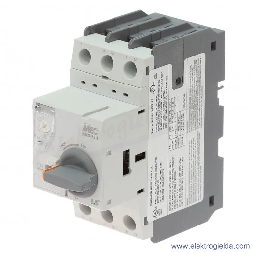 Wyłącznik silnikowy MMS-32H 22A 3P 9kW 14-22A Wyłącznik silnikowy MMS-32H 22A 3P 9kW 14-22A